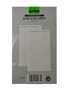 ARLAC Barausgaben/Spesen 661