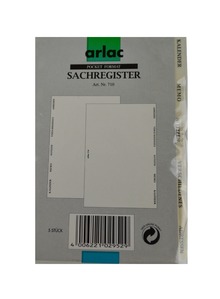 ARLAC Sachregister 710