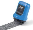 Trodat ID Protector Tintenroller Gehäuse blau Abdruckbreite 25mm - klein