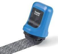Trodat ID Protector Tintenroller Gehäuse blau Abdruckbreite 25mm