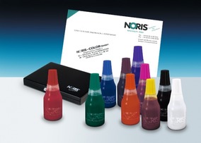 NORIS 115 Stempelfarbe, silbergrau