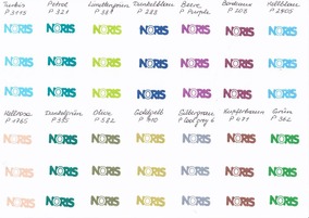 NORIS 115 Stempelfarbe, silbergrau