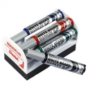 Pentel Whiteboard Set MWL5M-4