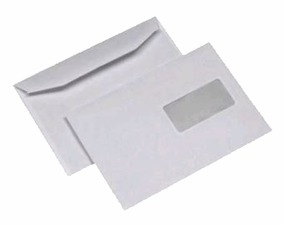 Briefumschläge Kuverts C5 mit Fenster