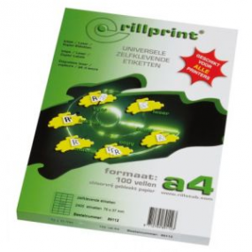 Rillstab Rillprint Etiketten 59108