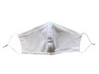 Schutzmaske 2-Schichten Small weiß - klein