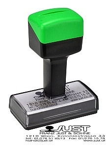 Nowo 7520 Handstempel - grün