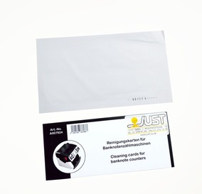 CCE 5 Stück getränkte Reinigungskarten für Geldscheinzähler