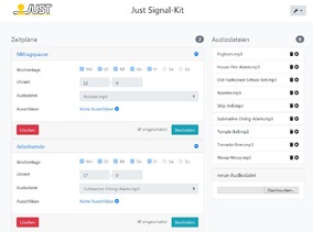 Just Signal-Kit - Pausensignal Steuerung