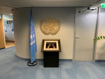 Das Logo der UN