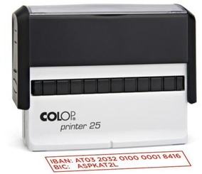 Printer 15 IBAN Stempel