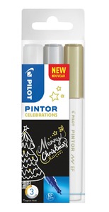 Pintor EF 3er Celebrations (Weiß/Gold/Silber)