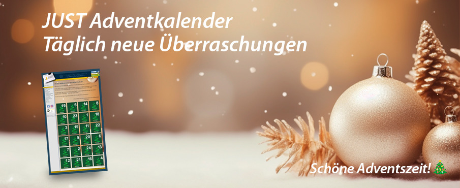 JUST ADVENTSKALENDER