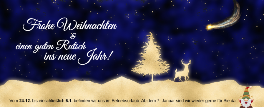 Frohe Wweihnachten!