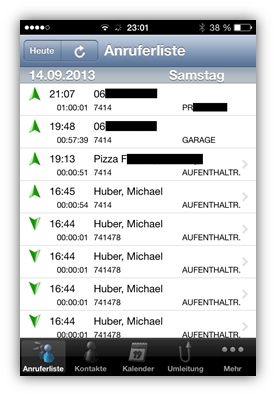 Agfeo Iphone App Anruferliste Agfeo Iphone